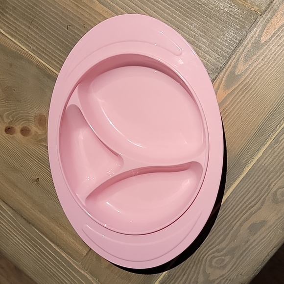 Thinkbaby - ThinkSaucer Suction Plate - Pink - Picture 2 of 6